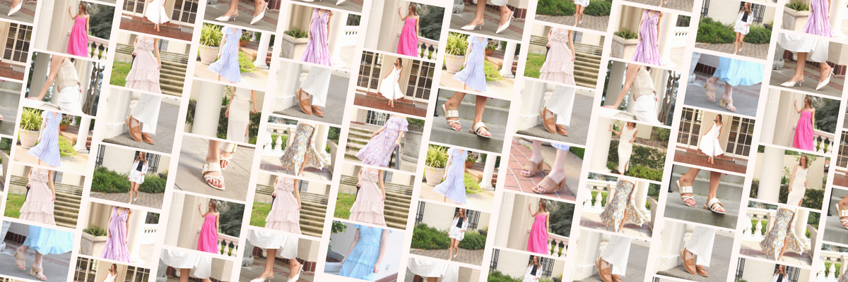 She She Shoes Product Collection Background