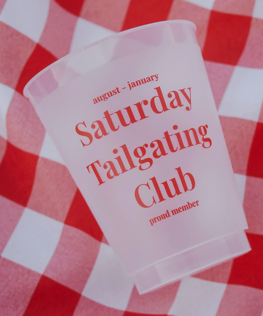 Saturday Tailgating Club Flex Cups, Set of 6 She She Boutique