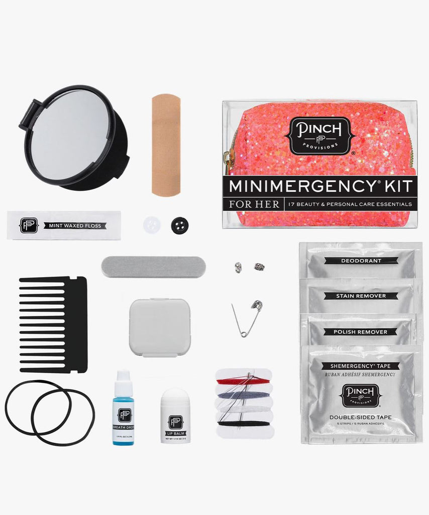 Glitter Bomb Minimergency Kit Rose Gold Multi She She Boutique