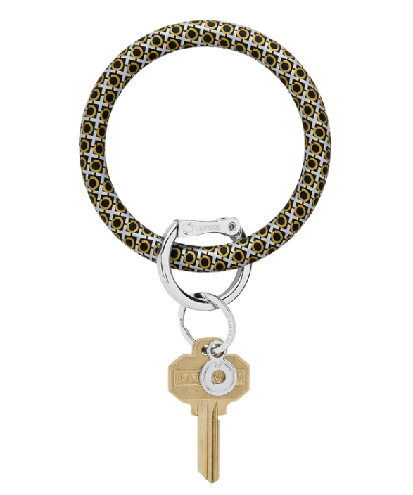 Silicone Big O Key Ring Black XO She She Boutique