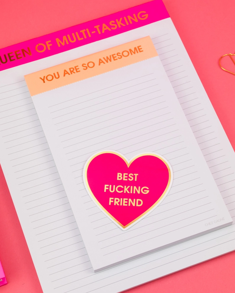 She H Notepad Lined Notepad - You Are So Awesome – She She Boutique