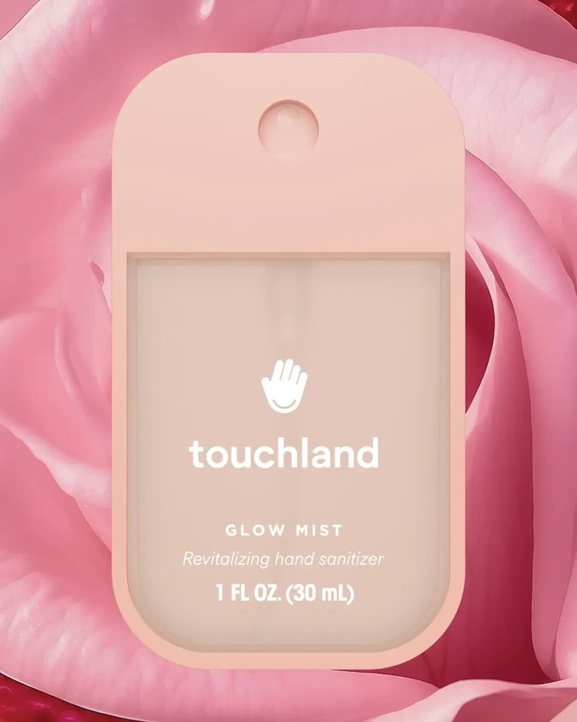 Touchland Glow Mist Revitalizing Hand Sanitizer - Rosewater Glow – She ...