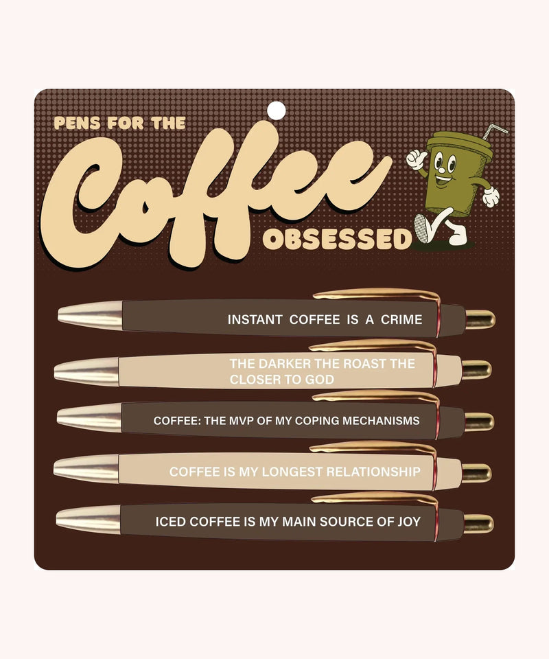 Coffee Obsessed Pen Set Coffee Obsessed Pen Set