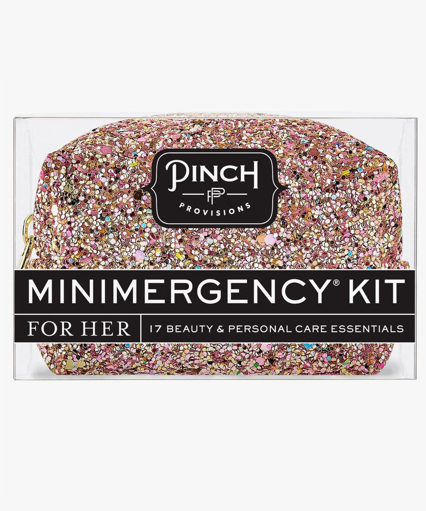 Glitter Bomb Minimergency Kit Rose Gold Multi She She Boutique