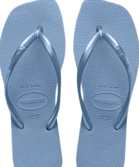 Havaianas Slim Square Flip Flops Tranquil Blue FINAL SALE