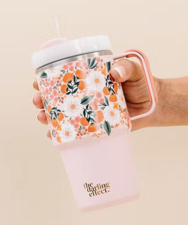 Corkcicle Coffee Mug - Rifle Paper Co. Lively Floral Cream - 16oz