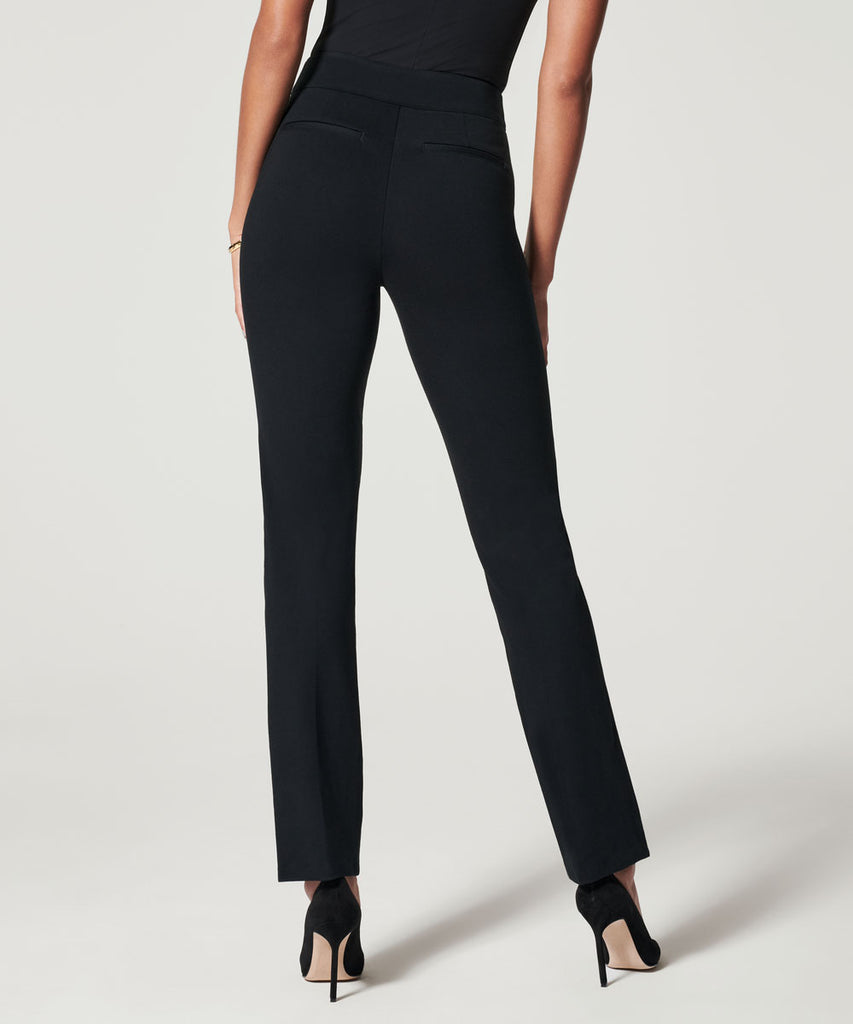 Spanx Slim Straight Pants - Classic Black – She She Boutique