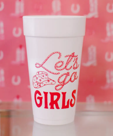 Let's Go Girls Cups