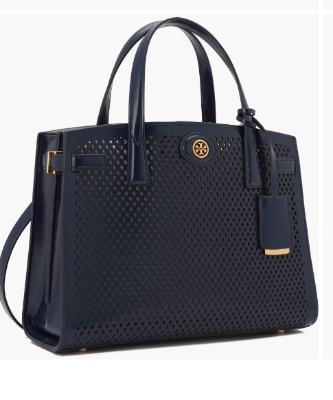 Tory Burch, Bags, Tory Burch Robinson Perforated Small Domed Satchel