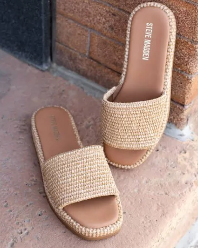 【Steve Madden】 ★大人気★ Lumina Pink Suede LUMINA Pink Suede Women's Slide Sandal – Steve Madden