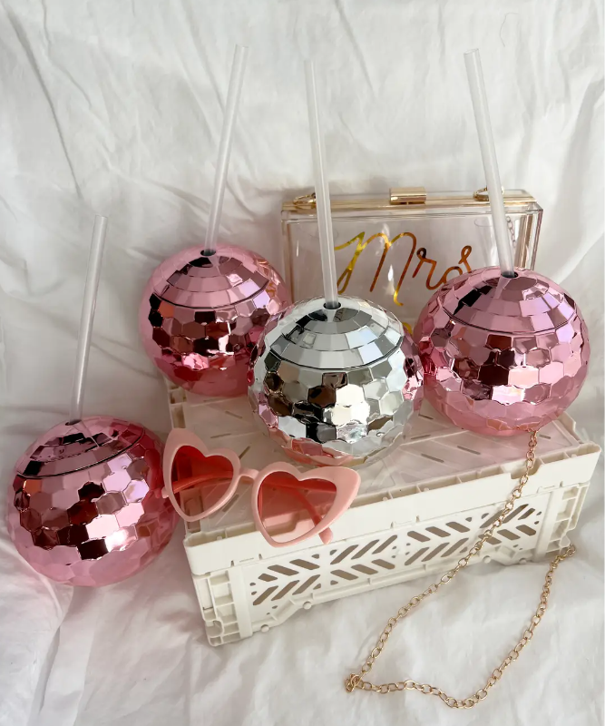 Buy Small Disco Ball - Pink